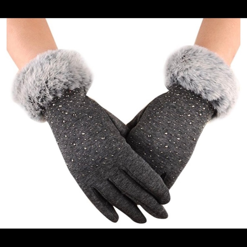 Gray Gloves